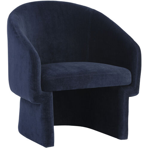 Lauryn Danny Navy Lounge Chair